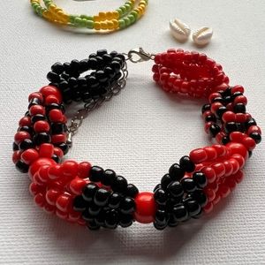 Mallet ildé type saint bracelet or bracelet. In this case it is ildé de Elegguá.